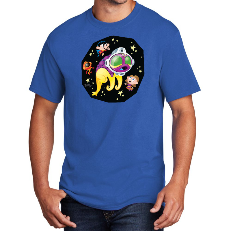 Futuristic Telepathic Alien New Basic T-shirt by nawawi12 | Artistshot