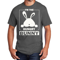 Im The Hungry Bunny T  Shirt I'm The Hungry Bunny Funny Matching Famil Basic T-shirt | Artistshot