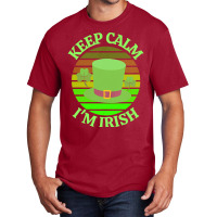 Keep Calm Im Irish T  Shirtkeep Calm I’m Irish T  Shirt (4) Basic T-shirt | Artistshot