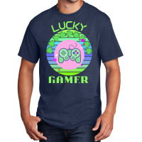 One Lucky Gamer T  Shirtone Lucky Gamer T  Shirt (1) Basic T-shirt | Artistshot