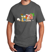 Garfiel And Friends Basic T-shirt | Artistshot