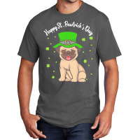 Patricks Day Gift T  Shirt Pug Dogs Lover Funny Irish Shamrock Happy S Basic T-shirt | Artistshot