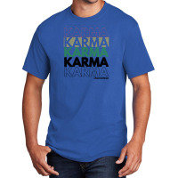 Karma Club (red, Gold, And Green) New Basic T-shirt | Artistshot