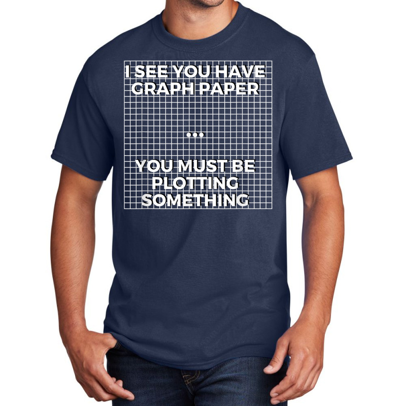 Graph Paper   Funny Math Lover & Math Teacher T Shirt Basic T-shirt | Artistshot