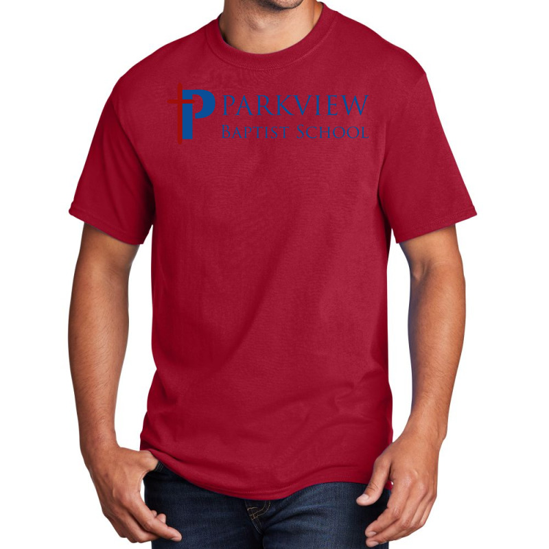 Parkview Baptist High School Basic T-shirt by TabithaTaylor | Artistshot