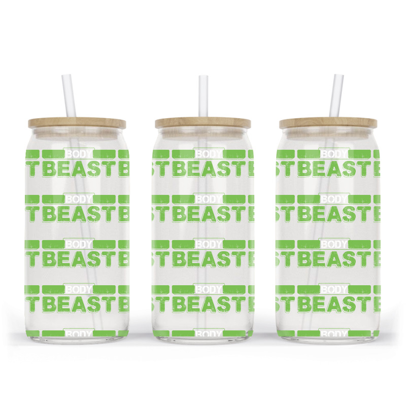 Body Beast Glass Tumbler | Artistshot