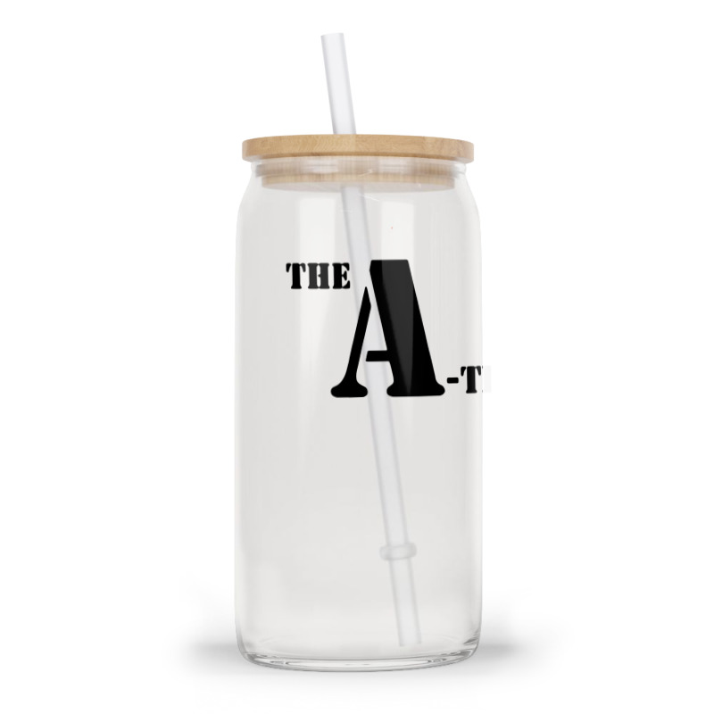 The A Team Stencil Tshirt Glass Tumbler | Artistshot