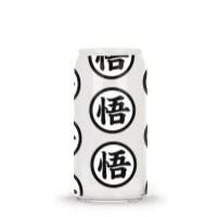 Goku Symbol Glass Tumbler | Artistshot