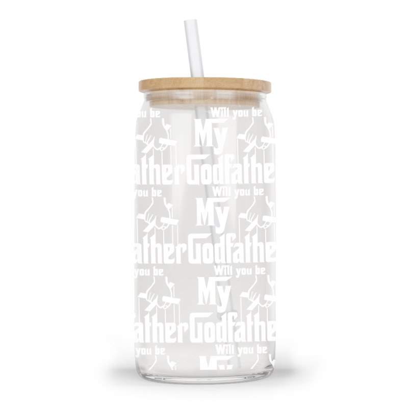 Will You Be My Godfather Glass Tumbler | Artistshot