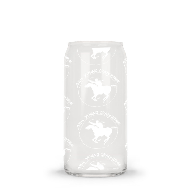 Neil Young Crazy Horse Glass tumbler by BLACKHEART | Artistshot