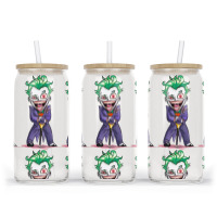 Joker (dc)  (low Poly Abstract) Fanart (zoomout Effect) Glass Tumbler | Artistshot