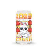 Year Of The Rabbit 2023 Chinese Zodiac Cute Kawaii Bunny Glass Tumbler | Artistshot