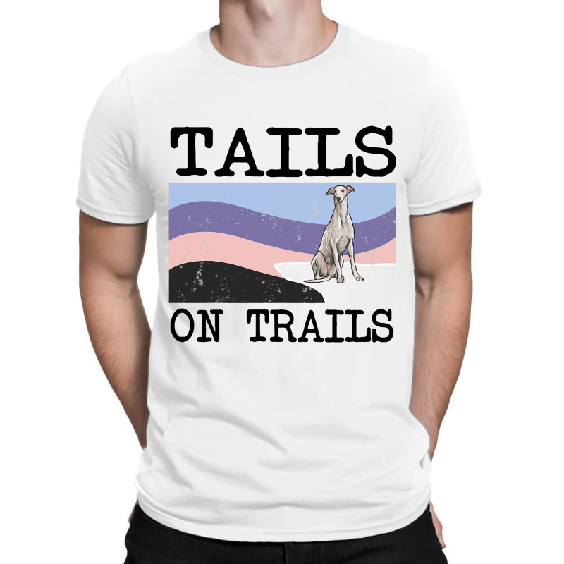 Greyhound Tails On Trails Funny Dog Hiking T-shirt | Artistshot