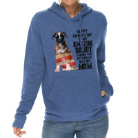 Happy Fathers Day To My Amazing Daddy Boxer Dog Lightweight Hoodie | Artistshot