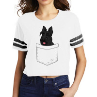 Funny Scottish Terrier Art Men Women Scottie Dog I Scorecard Crop Tee | Artistshot