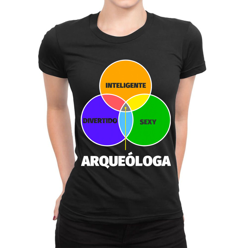 Archaeologist Fun Gift Smart Sexy Fun Ladies Fitted T-Shirt by AziyaFalcone | Artistshot