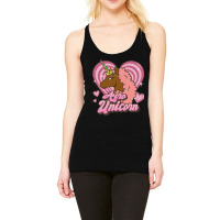 Afro Unicorn Caramel Logo Heart Sparkles V2 Racerback Tank | Artistshot