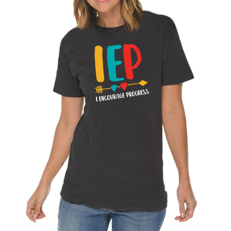 I Encourage Progress Iep 3 Vintage T-shirt | Artistshot