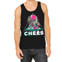 Astronaut Chess Player Checkmate Grandmaster Chess Tank Top | Artistshot