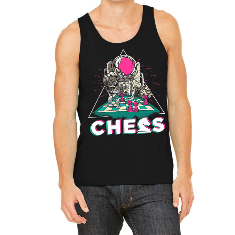 Astronaut Chess Player Checkmate Grandmaster Chess Tank Top by YarielHaskel | Artistshot