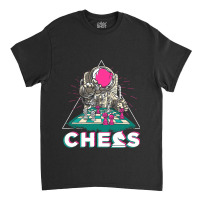 Astronaut Chess Player Checkmate Grandmaster Chess Classic T-shirt | Artistshot