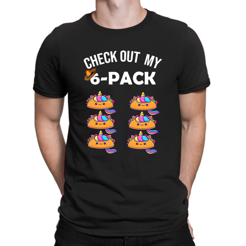 6 Pack Fitness Taco Funny Mexican Gym Top For Taco T-shirt | Artistshot