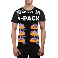 6 Pack Fitness Taco Funny Mexican Gym Top For Taco Graphic T-shirt | Artistshot