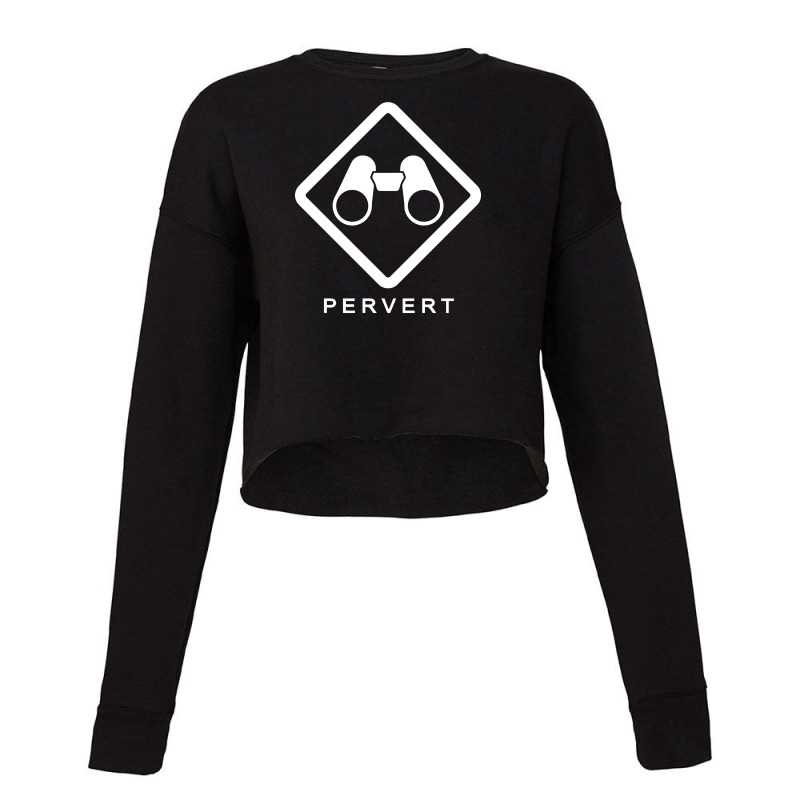 Pervert Cropped Sweater | Artistshot