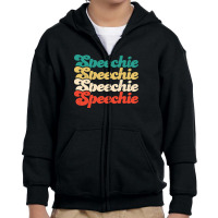 Speechie Youth Zipper Hoodie | Artistshot