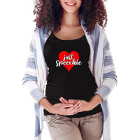 Speechie 3 Maternity Scoop Neck T-shirt | Artistshot