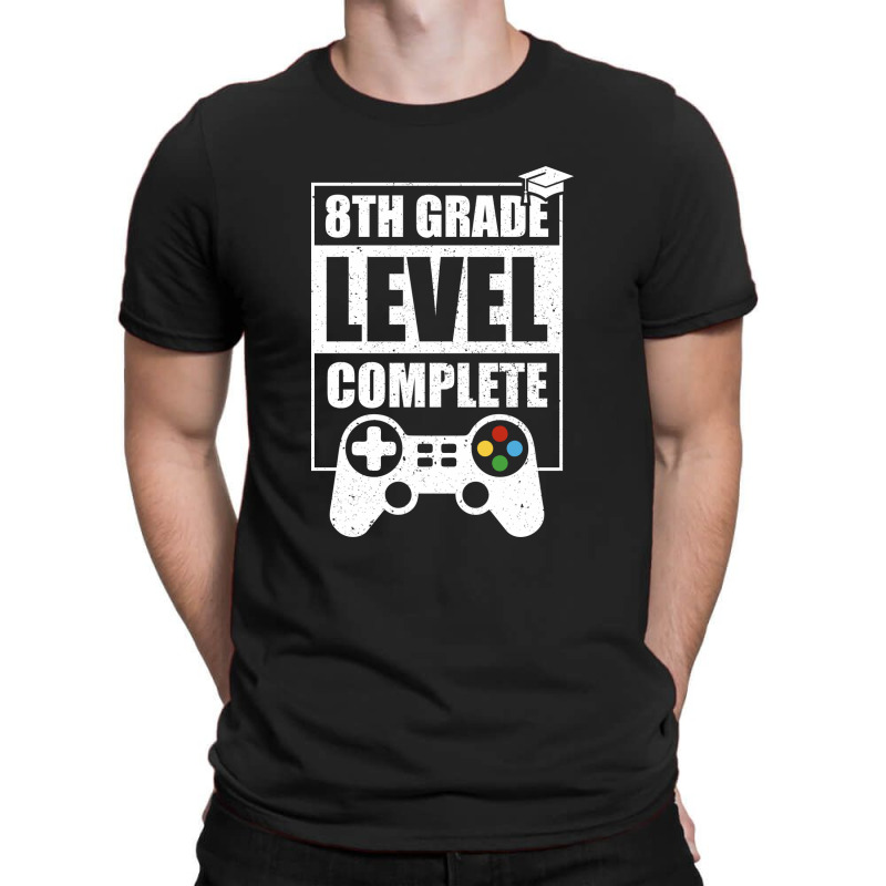 8th Grade Level Complete T-shirt | Artistshot