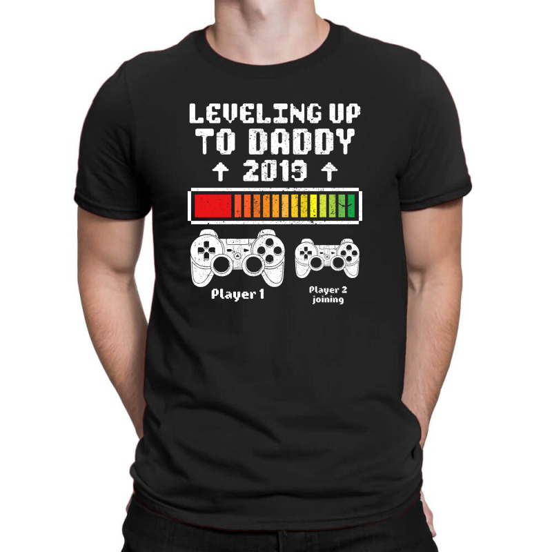 Leveling Up To Daddy 3 T-shirt | Artistshot