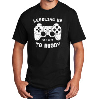 Leveling Up To Daddy 2 Basic T-shirt | Artistshot