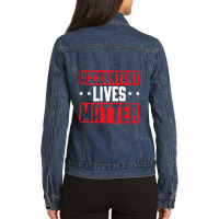 Accountant Lives Mattertax Season Accounting 1 Ladies Denim Jacket | Artistshot