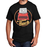 Author Ghostwriter Writer Typewriter Book Author Basic T-shirt | Artistshot