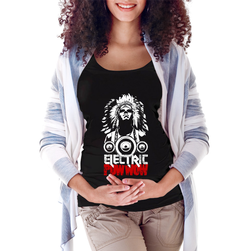 Classy Electric Pow Wow Maternity Scoop Neck T-shirt by Cyoto | Artistshot