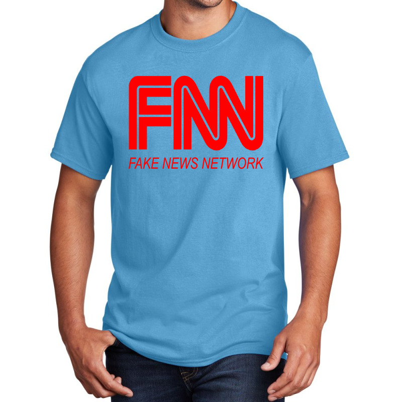 Television  News Network Basic T-shirt | Artistshot