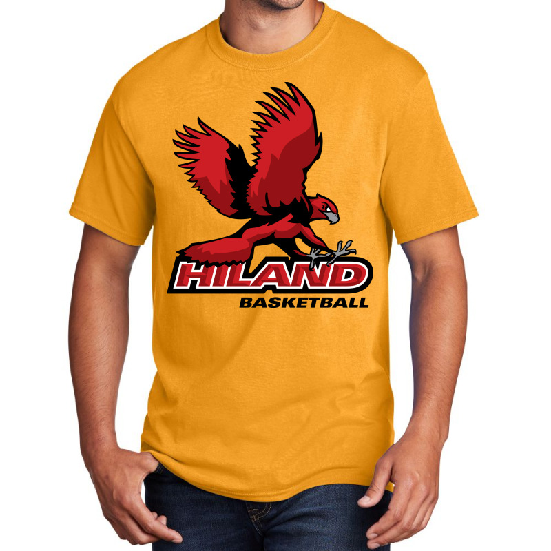 Hiland Basketball Basic T-shirt by QianzyLulu | Artistshot