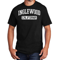 Inglewood California Local Home Love State Pride T Shirt Basic T-shirt | Artistshot