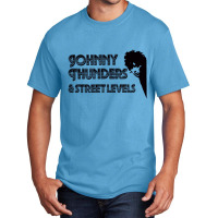 Johnny Thunders Faded Retro Design Basic T-shirt | Artistshot