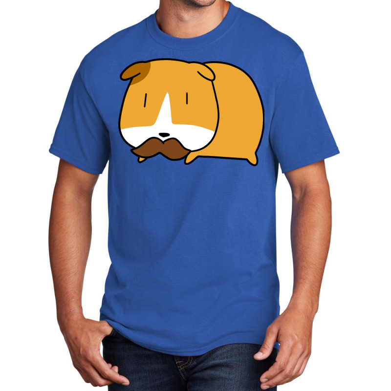 Mustache Guinea Pig Basic T-shirt | Artistshot