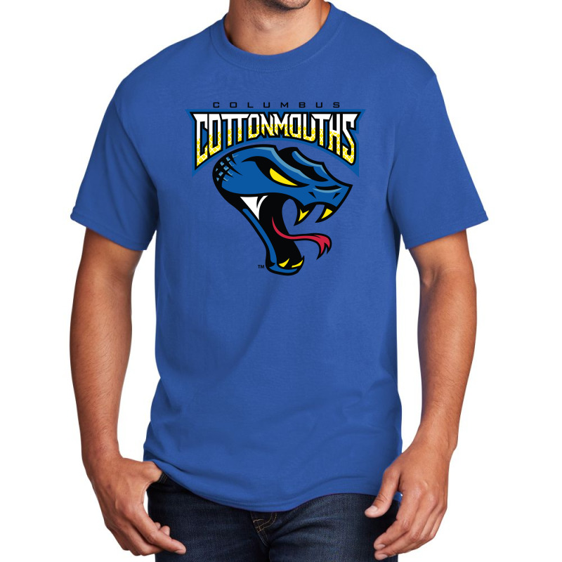 Columbus Cottonmouths Basic T-shirt by CoolMerch | Artistshot