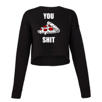 You Pizza Shit Cropped Sweater | Artistshot