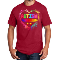 Autism Awareness Gift T  Shirt Autism Awareness Heart Gift T  Shirt Basic T-shirt | Artistshot