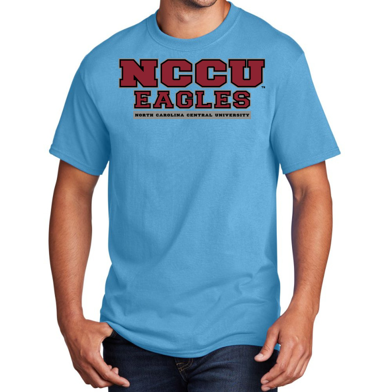 North-carolina-central Basic T-shirt by Rayas | Artistshot