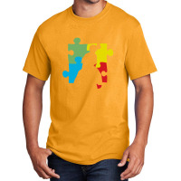 Autism Awareness T  Shirt Proud Dad Of The Toughest Boy I Know Autism Basic T-shirt | Artistshot