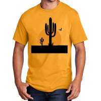 Cactus Desert Basic T-shirt | Artistshot