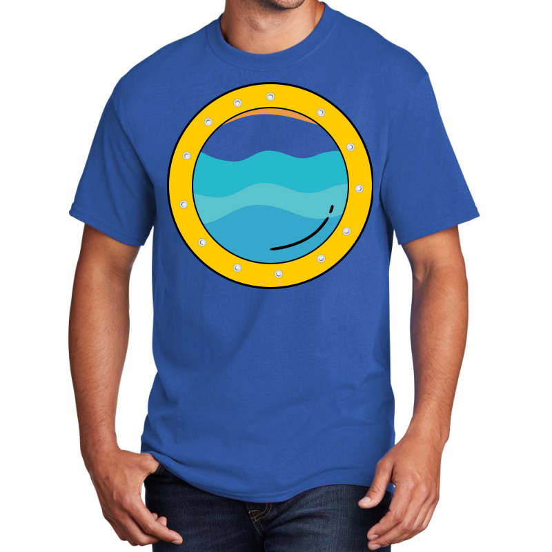 Submarine Window Basic T-shirt by selos47 | Artistshot