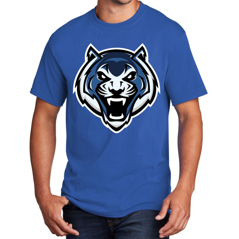 Lincoln Blue Tigers Basic T-shirt by tonyleo | Artistshot