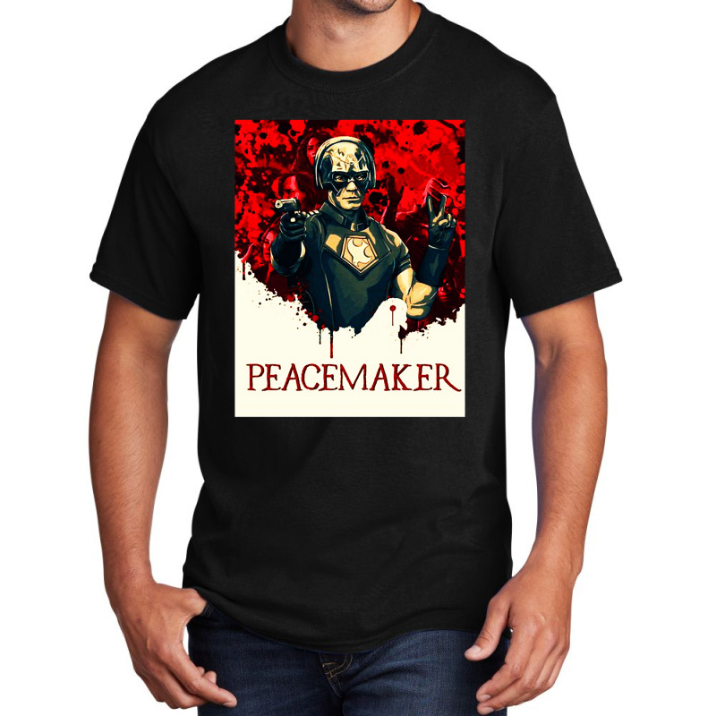 Vigilante Peacemaker Quotes Basic T-shirt | Artistshot